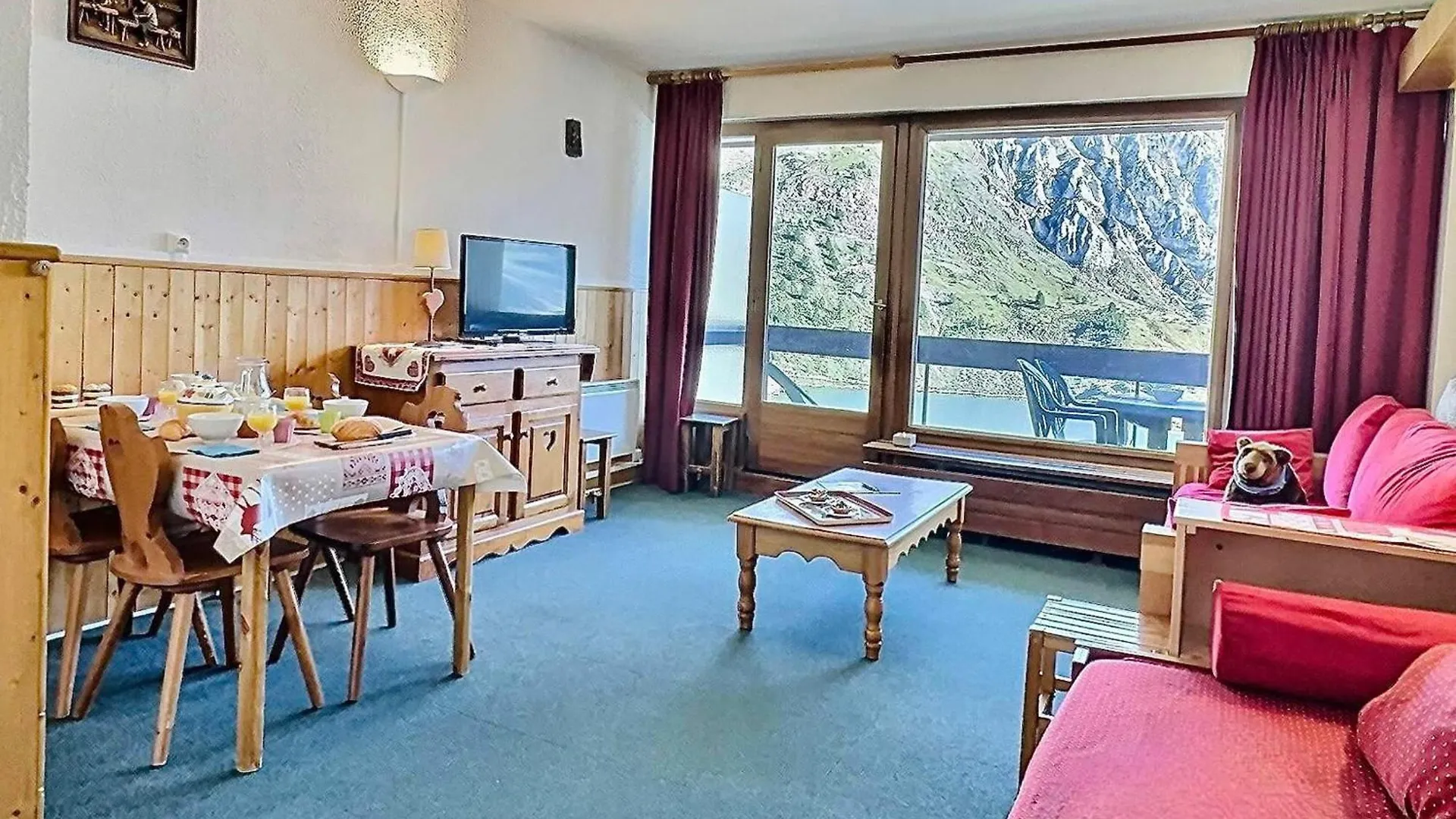 Apartman Studio Skis Aux Pieds Pour 4, Proche Commerces Et Balcon Sud A Tignes - Fr-1-411-440