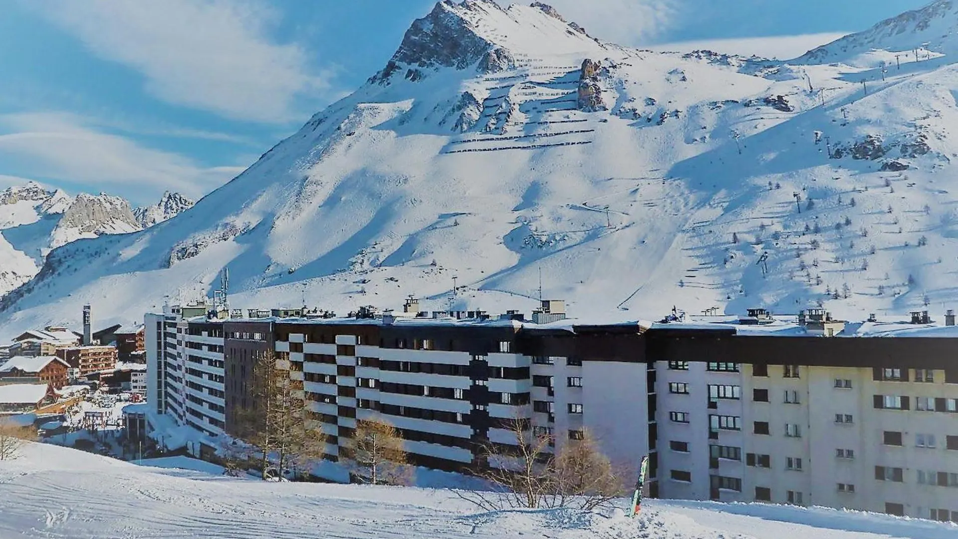 Studio Skis Aux Pieds Pour 4, Proche Commerces Et Balcon Sud A Tignes - Fr-1-411-440